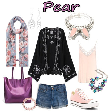 Pretty Pastel Summer look for a Pear