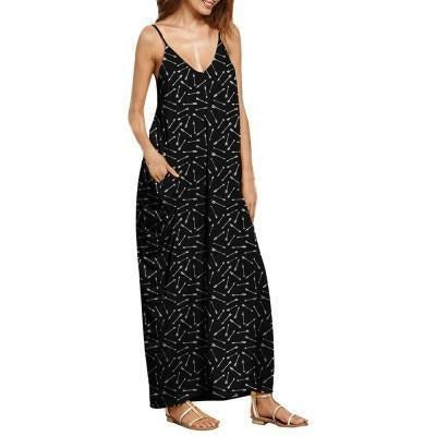 Beach Boho Plus Size Maxi Dress-Bohemian Brunch