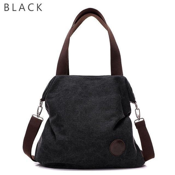 Casual Canvas Boho Tote Women's Handbag-Bohemian Brunch