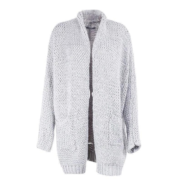 Casual knit Loose Cardigan Winter Look Plus sizes-Bohemian Brunch