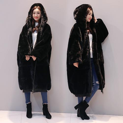 Oversized Winter Faux Fur Boho Streetwear Style Coat Jacket-Bohemian Brunch