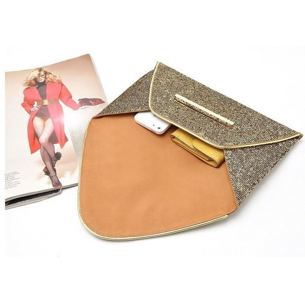 The Ultimate Elegant Glitter Bling Clutch-Bohemian Brunch