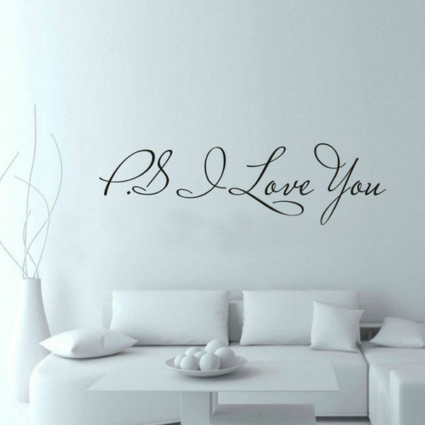 Wall Art PS I LOVE YOU Gift-Bohemian Brunch